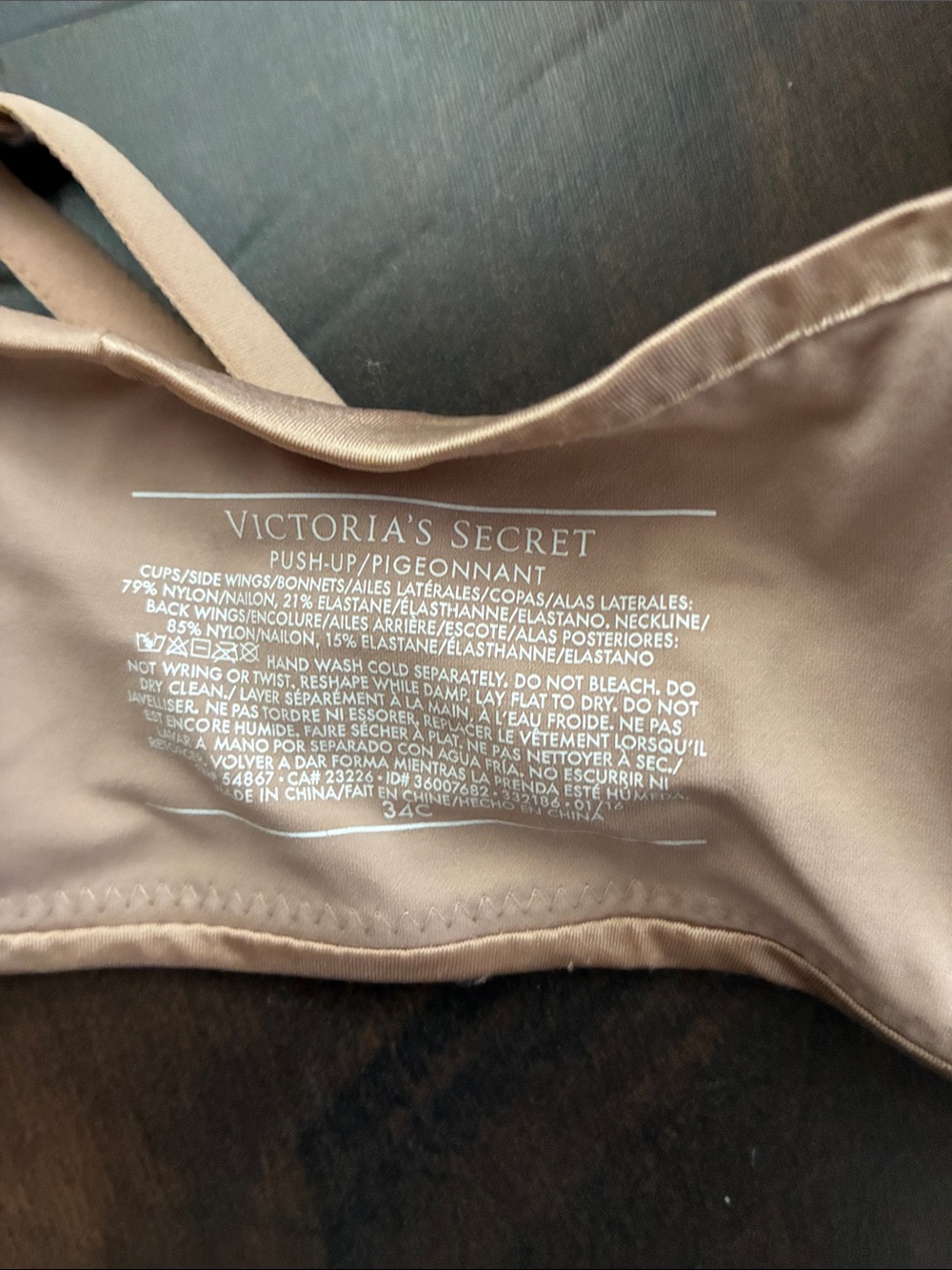 Victoria’s Secret Push up Bra in Nude — Smooth Support - Picture 2 of 6